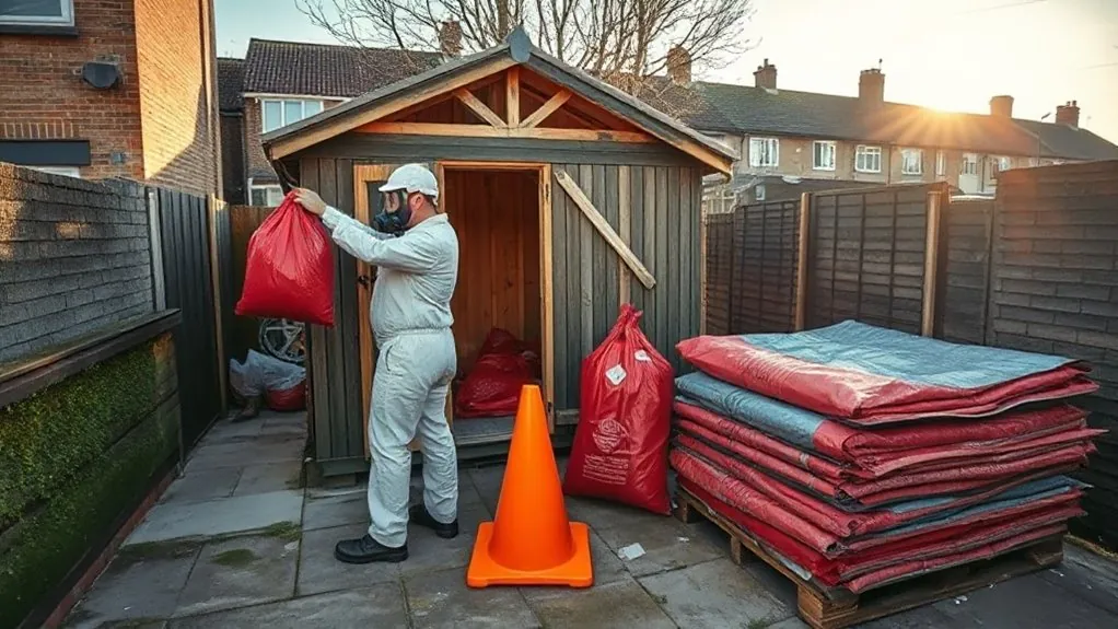 Garage & Shed Roof Removal in Holland Park — HSE-licensed specialists